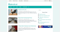 Desktop Screenshot of beternak.net
